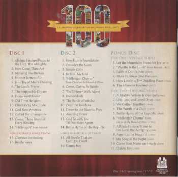 2CD/DVD Mormon Tabernacle Choir: 100 Years - Celebrating A Century Of Recording Excellence 