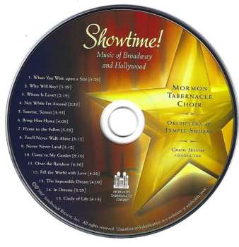 CD Mormon Tabernacle Choir: Showtime! Music Of Broadway And Hollywood