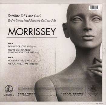 LP Morrissey: Satellite Of Love (Live)