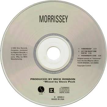 CD Morrissey: Tomorrow DIGI