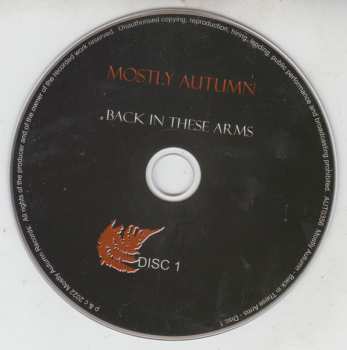 2CD Mostly Autumn: Back In These Arms - Live 2022