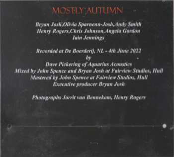 2CD Mostly Autumn: Back In These Arms - Live 2022