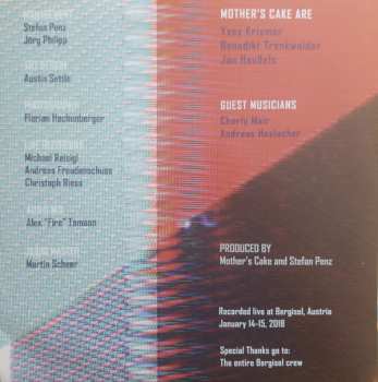 LP Mother's Cake: Live At Bergisel LTD