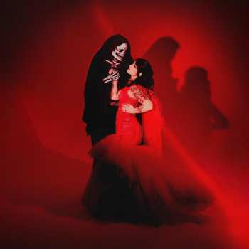 LP mothica: Kissing Death (red/black Splatter)