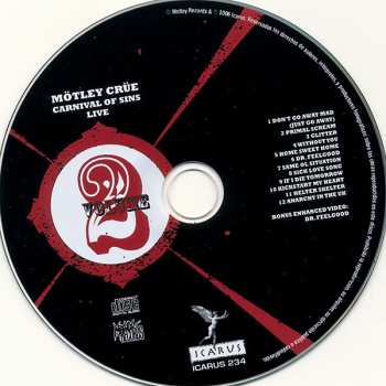 2CD Mötley Crüe: Carnival Of Sins Live