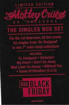 5SP/Caja Mötley Crüe: Dr. Feelgood - The Singles Box Set LTD | CLR