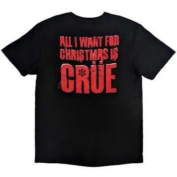 Mercancía Mötley Crüe: Motley Crue Unisex T-shirt: Xmas Crue (back Print) (small) S