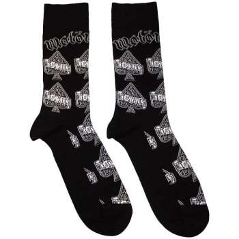 Mercancía Motörhead: Motorhead Unisex Ankle Socks: Ace Of Spades Repeat (black) (uk Size 4 - 7) 36 - 42