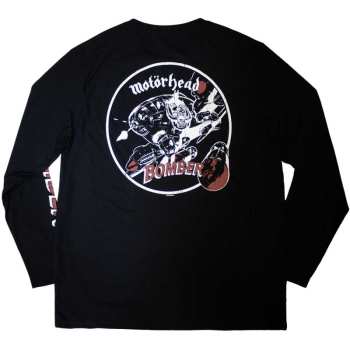 Mercancía Motörhead: Motorhead Unisex Long Sleeve T-shirt: Bomber (back & Sleeve Print) (small) S