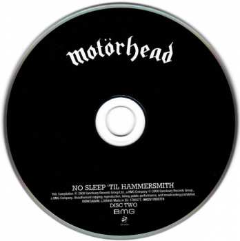 2CD Motörhead: No Sleep 'til Hammersmith DLX