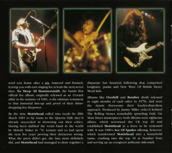 2CD Motörhead: No Sleep 'til Hammersmith DLX