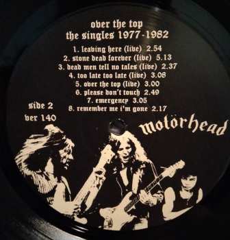 LP Motörhead: Over The Top - The Singles 1977 - 1982