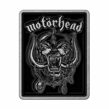 Placa Logo Motorhead & War Pig