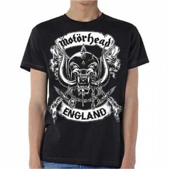 Merch Motörhead: Camiseta Crossed Swords England Crest 