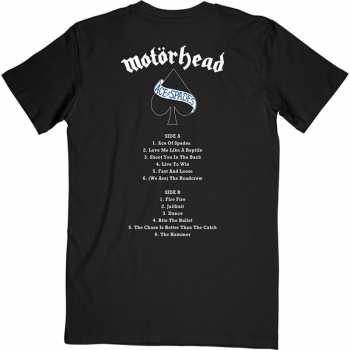 Mercancía Motörhead: Tričko Flat War Pig Aces  S