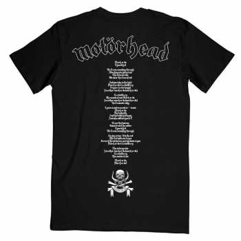 Mercancía Motörhead: Tričko March Or Die Lyrics S