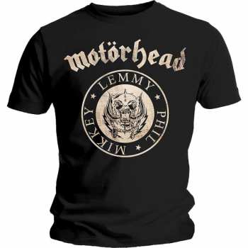 Merch Motörhead: Camiseta Undercover Seal Newsprint 
