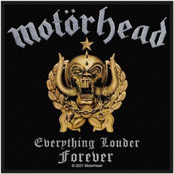 Mercancía Motörhead: Zádová Nášivka Everything Louder Forever