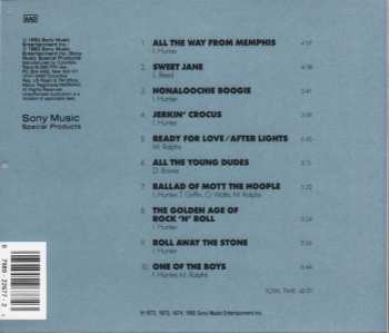 CD Mott The Hoople: London To Memphis