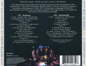 2CD Mott The Hoople: Mott The Hoople Live - 30th Anniversary Edition