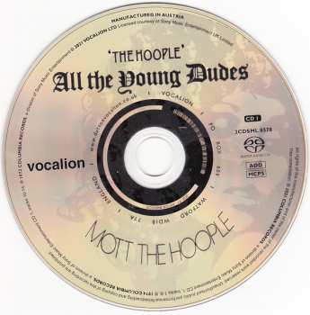 2SACD Mott The Hoople: "The Hoople", All The Young Dudes & Mott