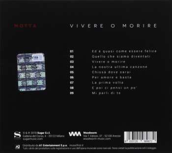 CD Francesco Motta: Vivere O Morire