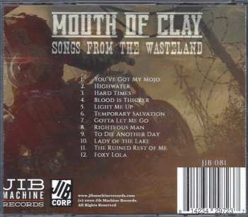 CD Mouth Of Clay: Songs From The Wasteland