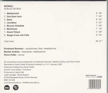 CD Mowgli: Gueule De Boa