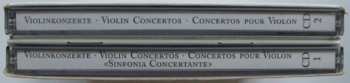 2CD/Caja Berliner Philharmoniker: Violinkonzerte Nr. 2 Und 4 - «Sinfonica Concertante» K. 364 - Violinkonzerte Nr. 3 Und 5