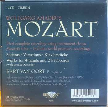 14CD/Caja Wolfgang Amadeus Mozart: Complete Keyboard Works