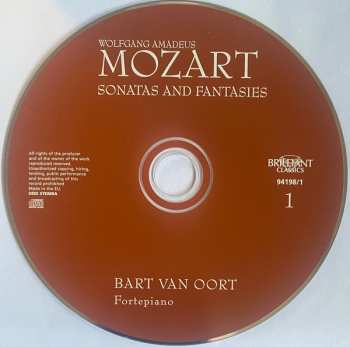 14CD/Caja Wolfgang Amadeus Mozart: Complete Keyboard Works