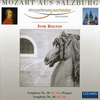 Album Mozart / Bolton / Mozarteum Orch Salzburg: Symphonies 40 & 38