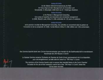 CD Wolfgang Amadeus Mozart: Quartets K 387 • 421 • 421 • 465