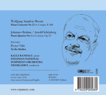 CD Wolfgang Amadeus Mozart: Piano Concerto No. 23; Piano Quartet No. 1; To The Mother