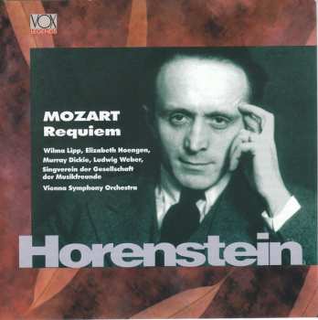 Album Mozart / Horenstein / Vienna Symphony Orchestra: Requiem