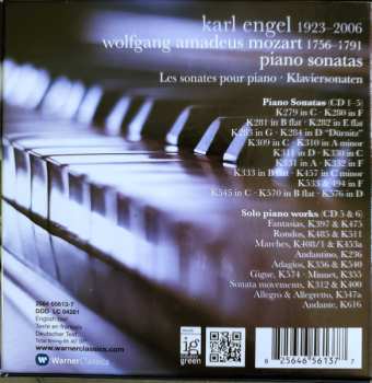 6CD/Caja Wolfgang Amadeus Mozart: Piano Sonatas