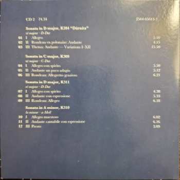 6CD/Caja Wolfgang Amadeus Mozart: Piano Sonatas