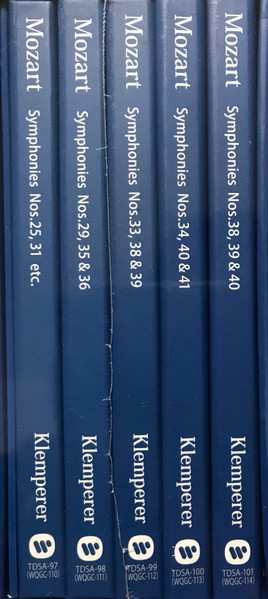 Caja/5SACD Wolfgang Amadeus Mozart: Symphonies LTD | DIGI