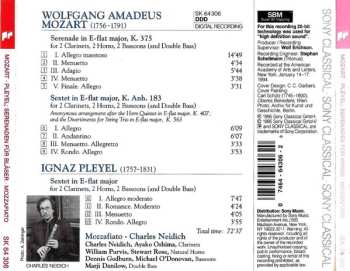 CD Wolfgang Amadeus Mozart: Serenades For Wind Instruments