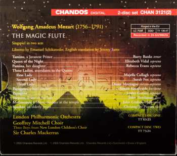 2CD/Caja Wolfgang Amadeus Mozart: The Magic Flute