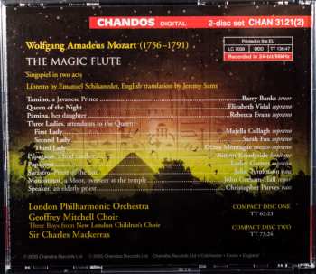 2CD/Caja Wolfgang Amadeus Mozart: The Magic Flute