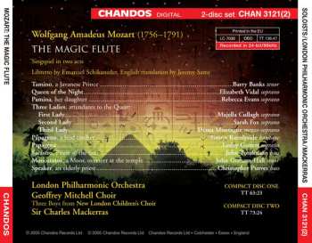 2CD/Caja Wolfgang Amadeus Mozart: The Magic Flute