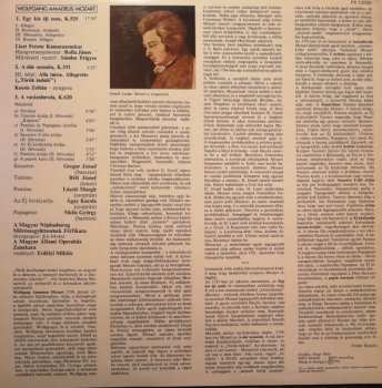 LP Wolfgang Amadeus Mozart: Szereti Ön ...?