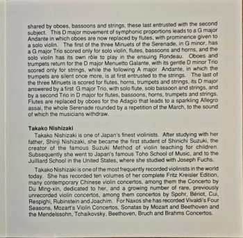 CD Wolfgang Amadeus Mozart: Haffner Serenade K. 250 / March K. 249