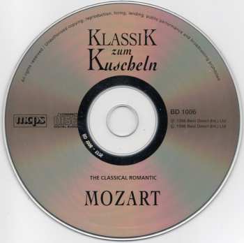 CD Wolfgang Amadeus Mozart: The Classical Romantic Mozart