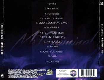 CD Mr. Criminal: Don't Get Me Misunderstood
