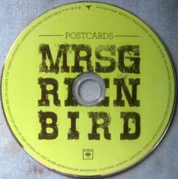 CD Mrs Greenbird: Postcards