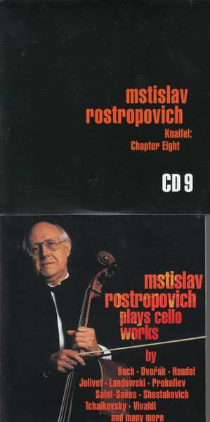 9CD/Caja Mstislav Rostropovich: Plays Cello Works