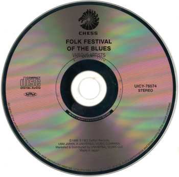 CD Howlin' Wolf: Folk Festival Of The Blues LTD