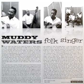 2LP Muddy Waters: Folk Singer